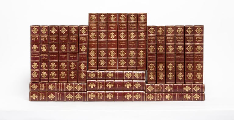 Item #3141) The Writings of George Eliot (in 25 vols). George Eliot, Mary Ann Evans
