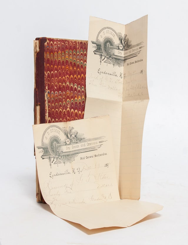 Financial Ledger and Minutes of the Order of the King's Daughters of Bangor, New York
