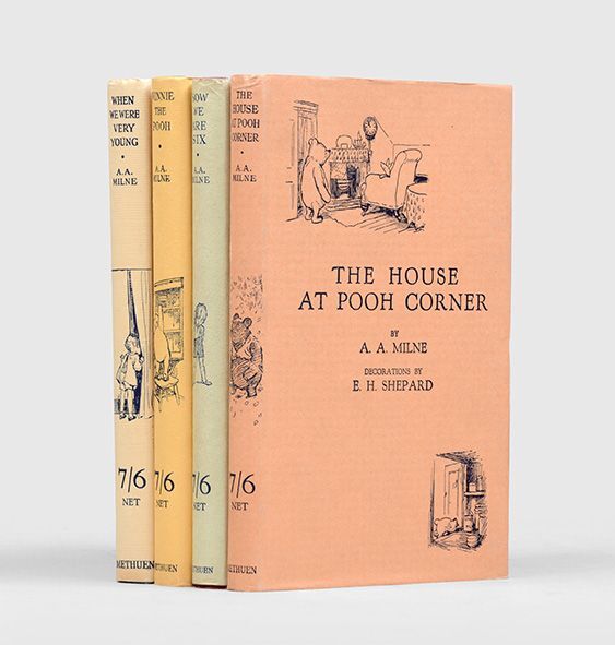 The Pooh Books, Including: When We Were Very Young; Winnie-the-Pooh; Now We Are Six; and The House at Pooh Corner