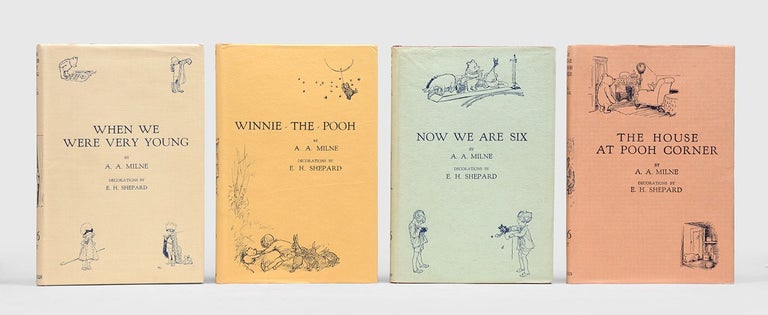 The Pooh Books, Including: When We Were Very Young; Winnie-the-Pooh; Now We Are Six; and The House at Pooh Corner