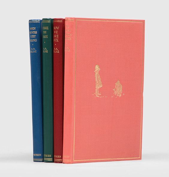 The Pooh Books, Including: When We Were Very Young; Winnie-the-Pooh; Now We Are Six; and The House at Pooh Corner