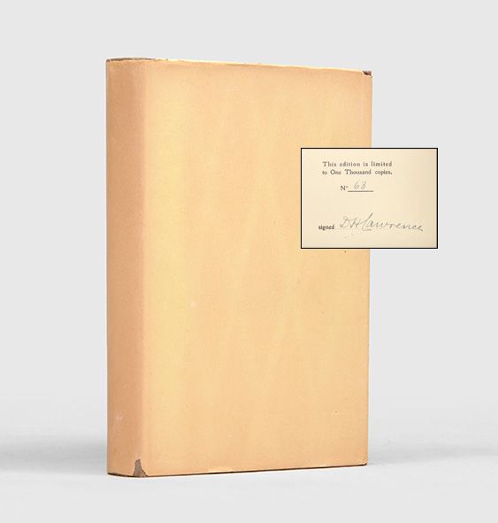 Item #3331) Lady Chatterley's Lover (Signed Limited Edition). D. H. Lawrence