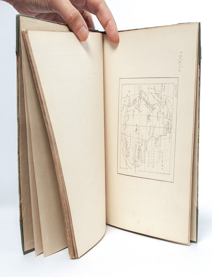 Geography notebooks of two young women pupil-teachers
