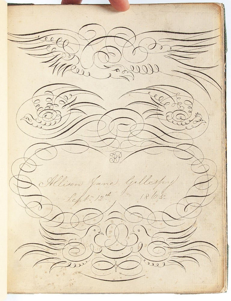 Geography notebooks of two young women pupil-teachers