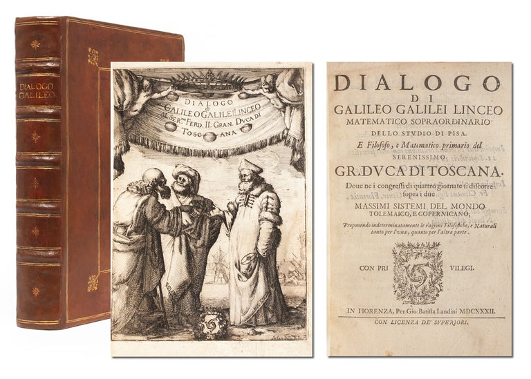 Item #3394) Dialogo ... sopre i due massimi sistemi del mondo Tolemaico, e Copernicano. Galileo...