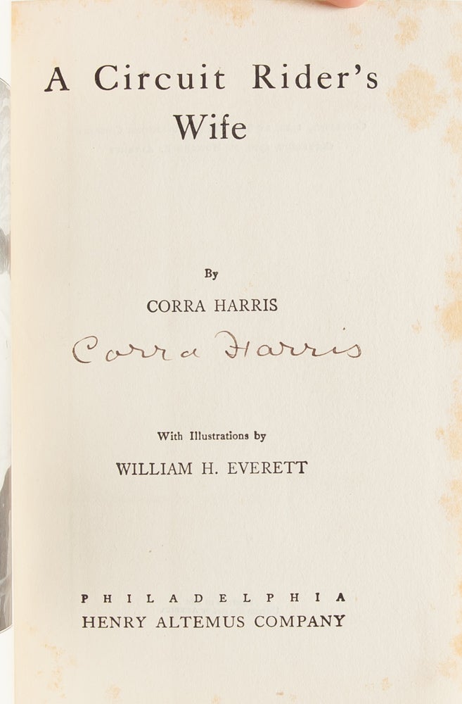 A Circuit Rider's Wife (Signed First Edition)