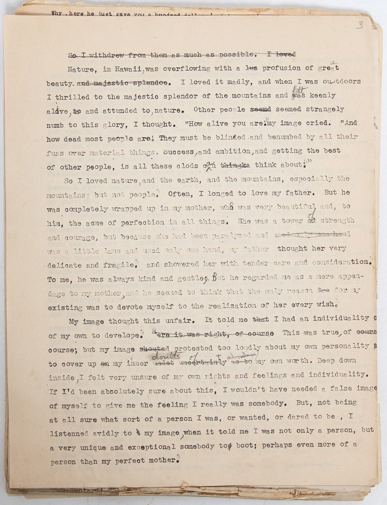 Literary Collection of Published and Unpublished Work by the Renowned Suffragist & Author