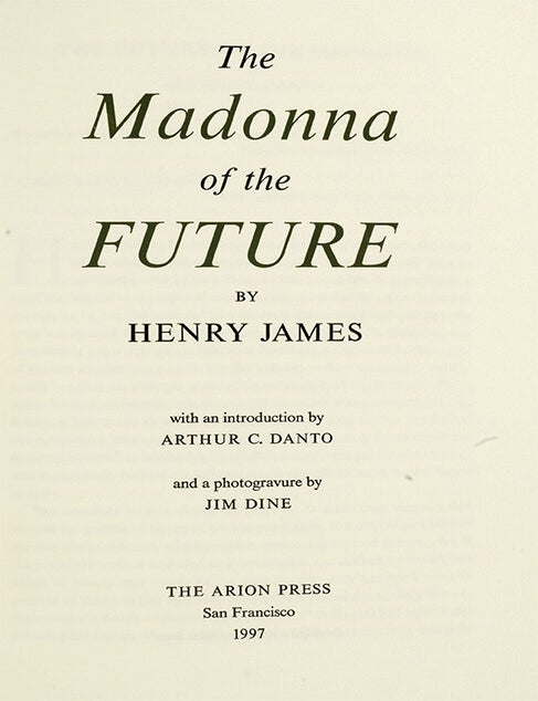 The Madonna of the Future