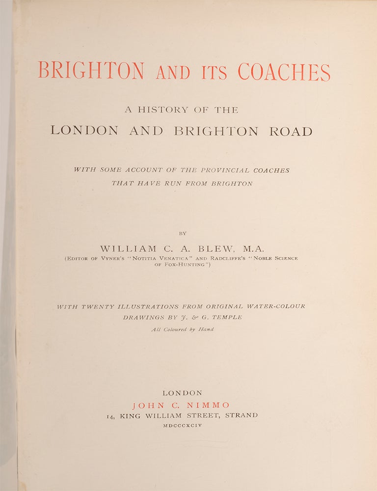Brighton and its Coaches