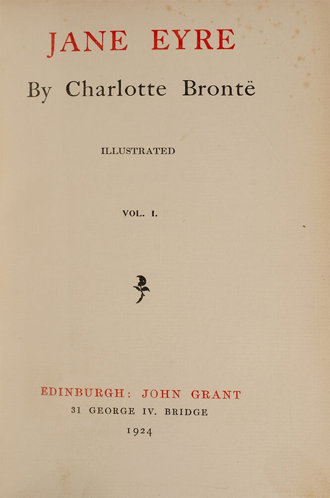Novels of the Sisters Bronte (in 12 vols)