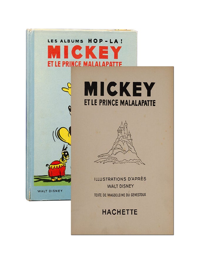 Item #3600) Mickey et le Prince Malalapatte. Walt Disney