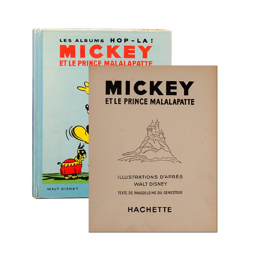 (Item #3600) Mickey et le Prince Malalapatte. Walt Disney.