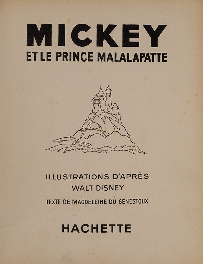 Mickey et le Prince Malalapatte
