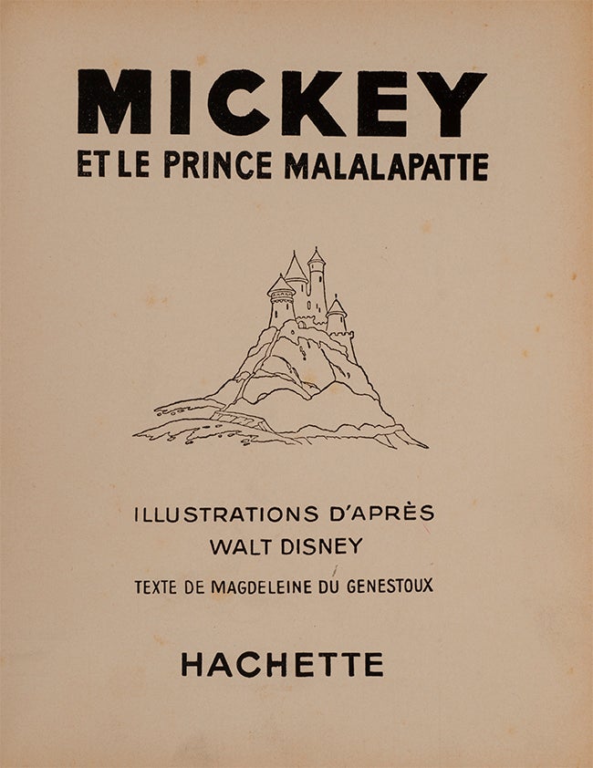 Mickey et le Prince Malalapatte