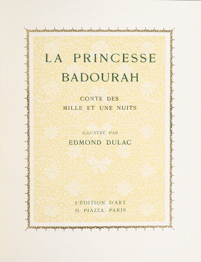 La Princesse Badourah