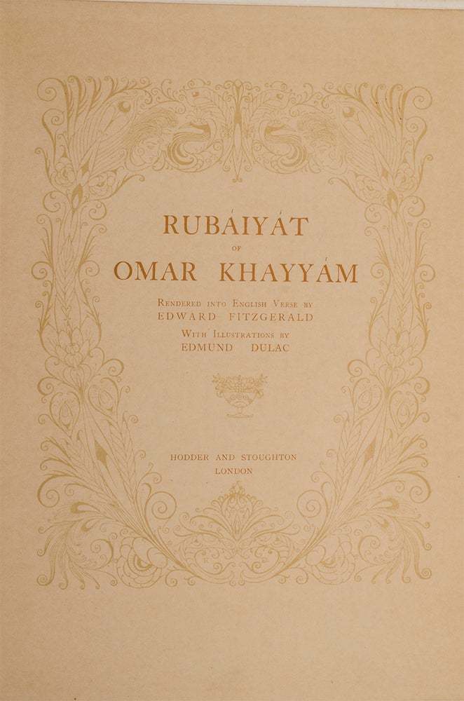 Rubaiyat of Omar Khayyam (Signed Limited Edition)