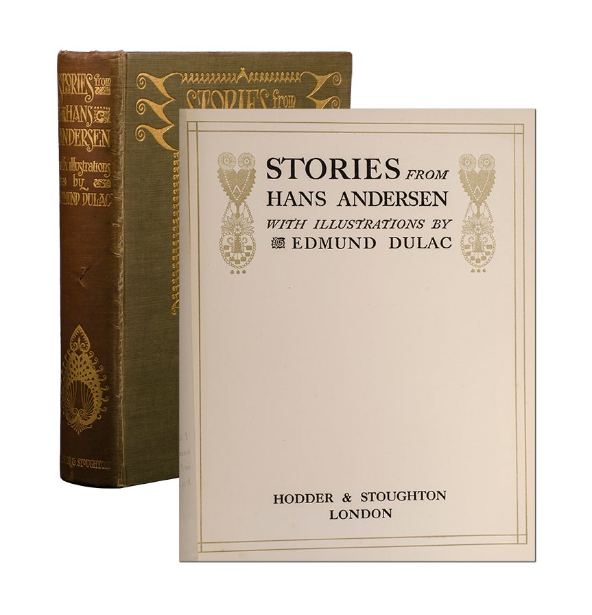 (Item #3620) Stories from Hans Andersen. Hans Christian. Edmund Dulac Andersen.