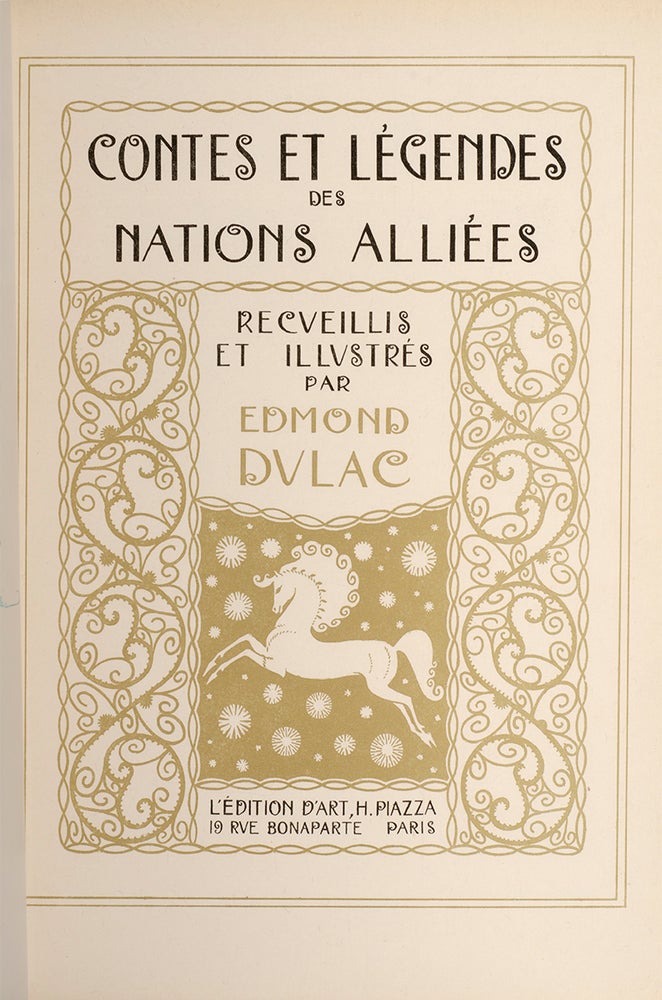 Contes et Legendes des Nations Alliees (Signed Limited Edition)