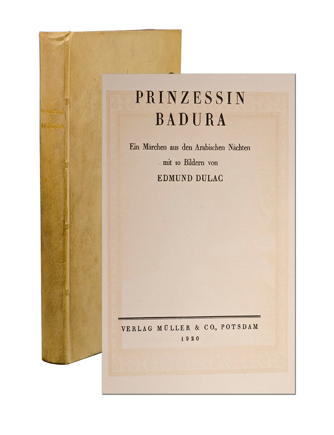 Item #3628) Prinzessin Badura. Edmund Dulac