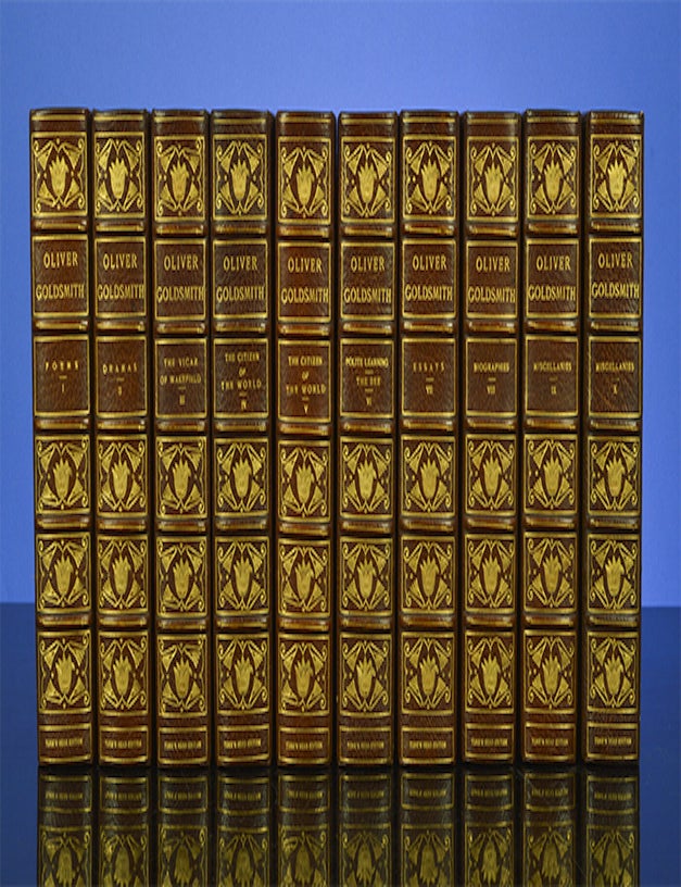 The Works of Oliver Goldsmith (in 10 vols.)