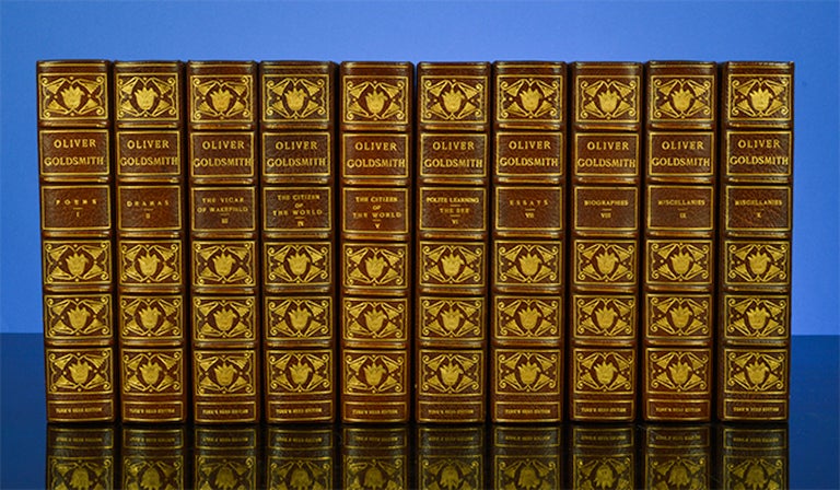 The Works of Oliver Goldsmith (in 10 vols.)