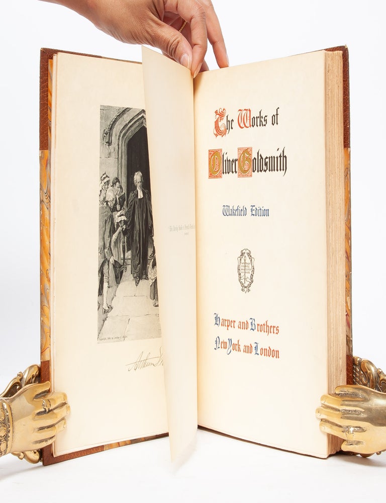 The Works of Oliver Goldsmith (in 12 vols.)