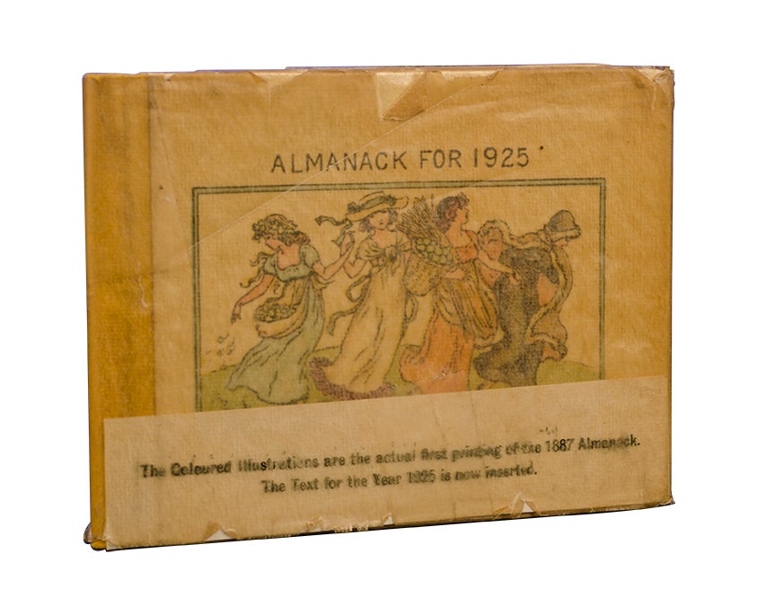 (Item #3662) Kate Greenaway's Almanacks for 1925, 1926, and 1927. Kate Greenaway's Almanack for 1925 [together with] Kate Greenaway's Almanack for 1926 [together with] Kate Greenaway's Almanack for 1927. Kate Greenaway.