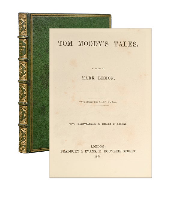 (Item #3673) Tom Moody's Tales. Mark Lemon, Hablot Knight Browne.