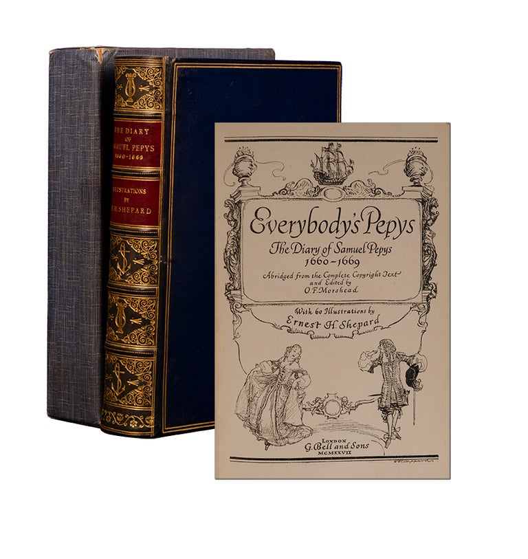 Item #3689) The Diary of Samuel Pepys 1660-1669. Samuel. Ernest H. Shepard Pepys