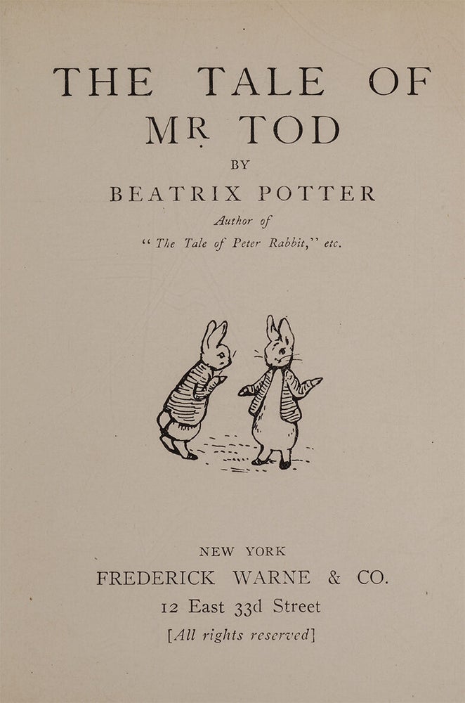 The Tale of Mr. Tod