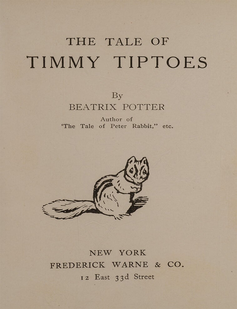 The Tale of Timmy Tiptoes