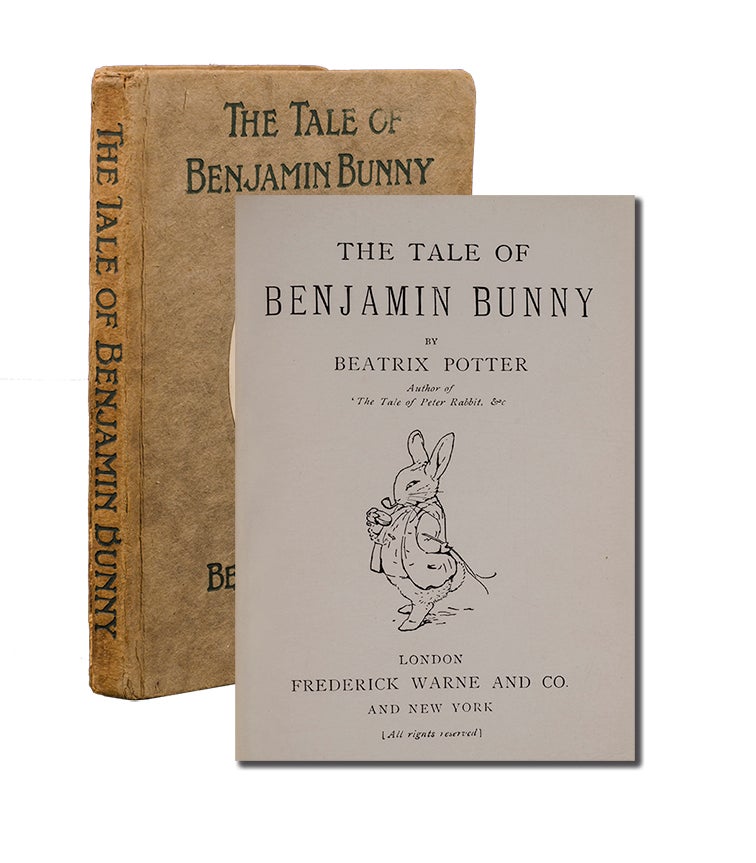 The Tale of Benjamin Bunny Beatrix Potter First edition