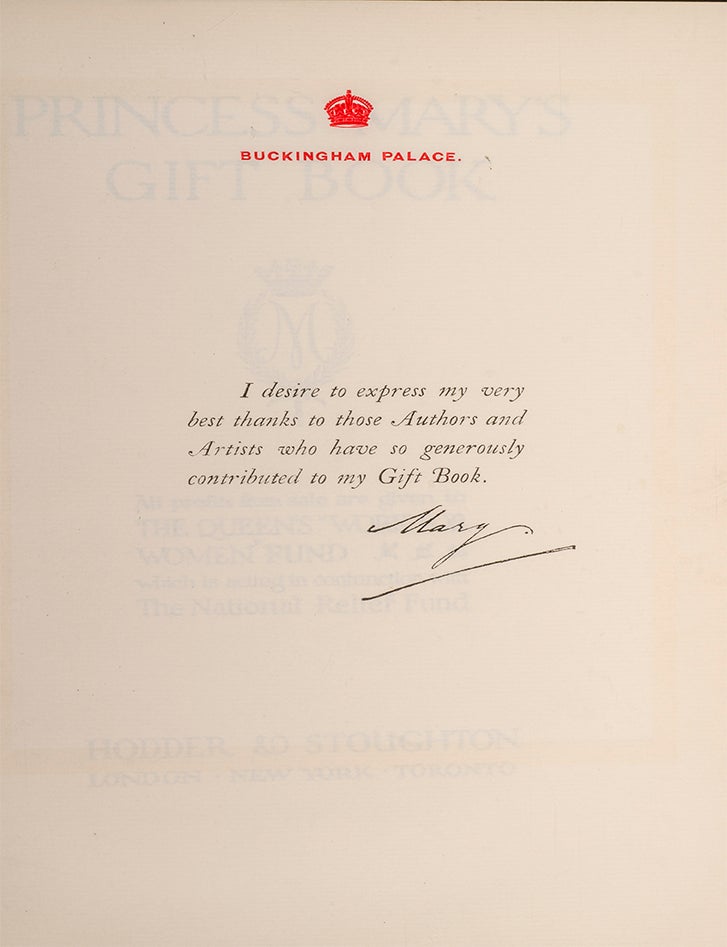 Princess Mary's Gift Book