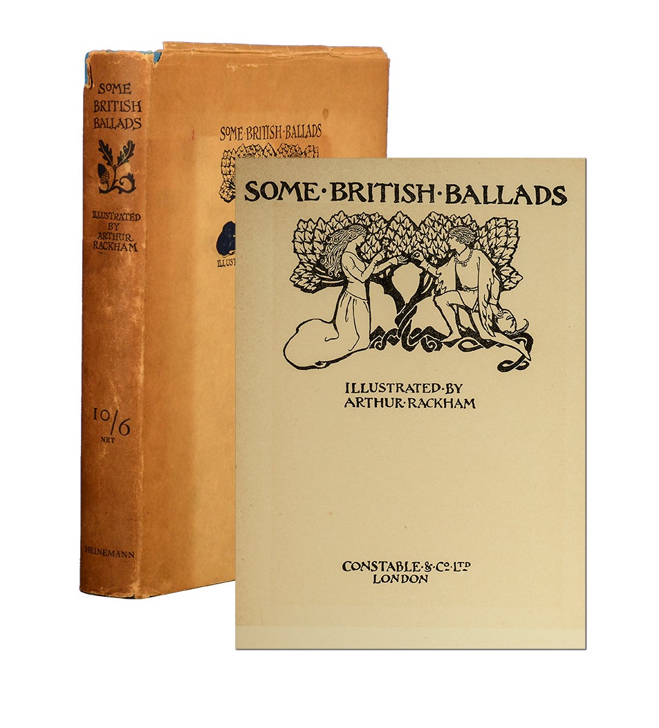 (Item #3711) Some British Ballads. Arthur Rackham.