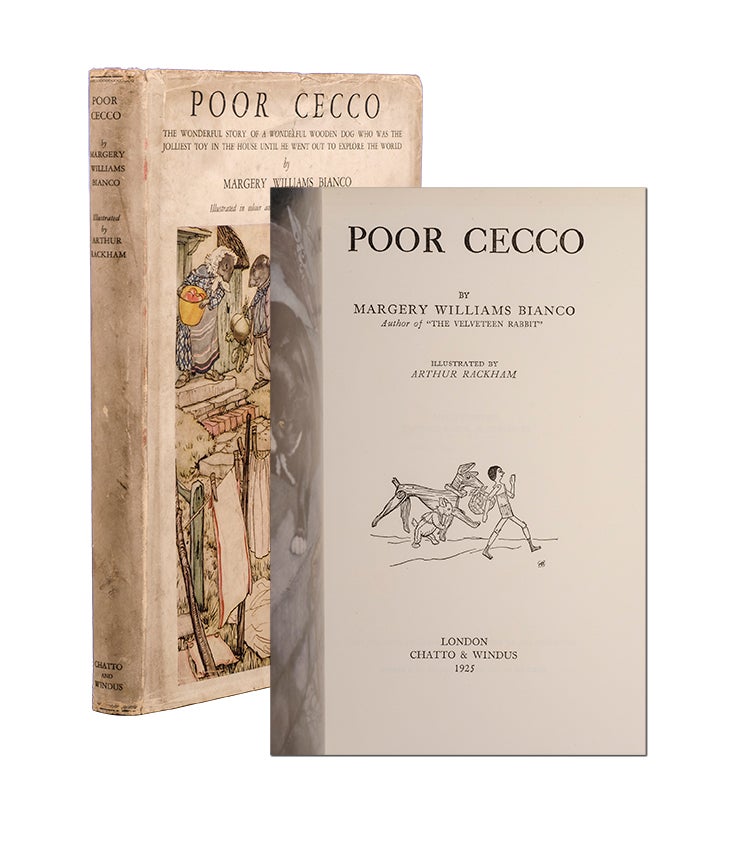 (Item #3717) Poor Cecco. Arthur Rackham, Margery Williams Bianco.
