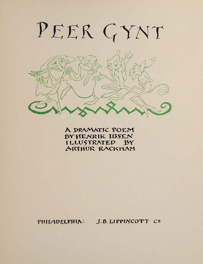 Peer Gynt: A Dramatic Poem by Henrik Ibsen