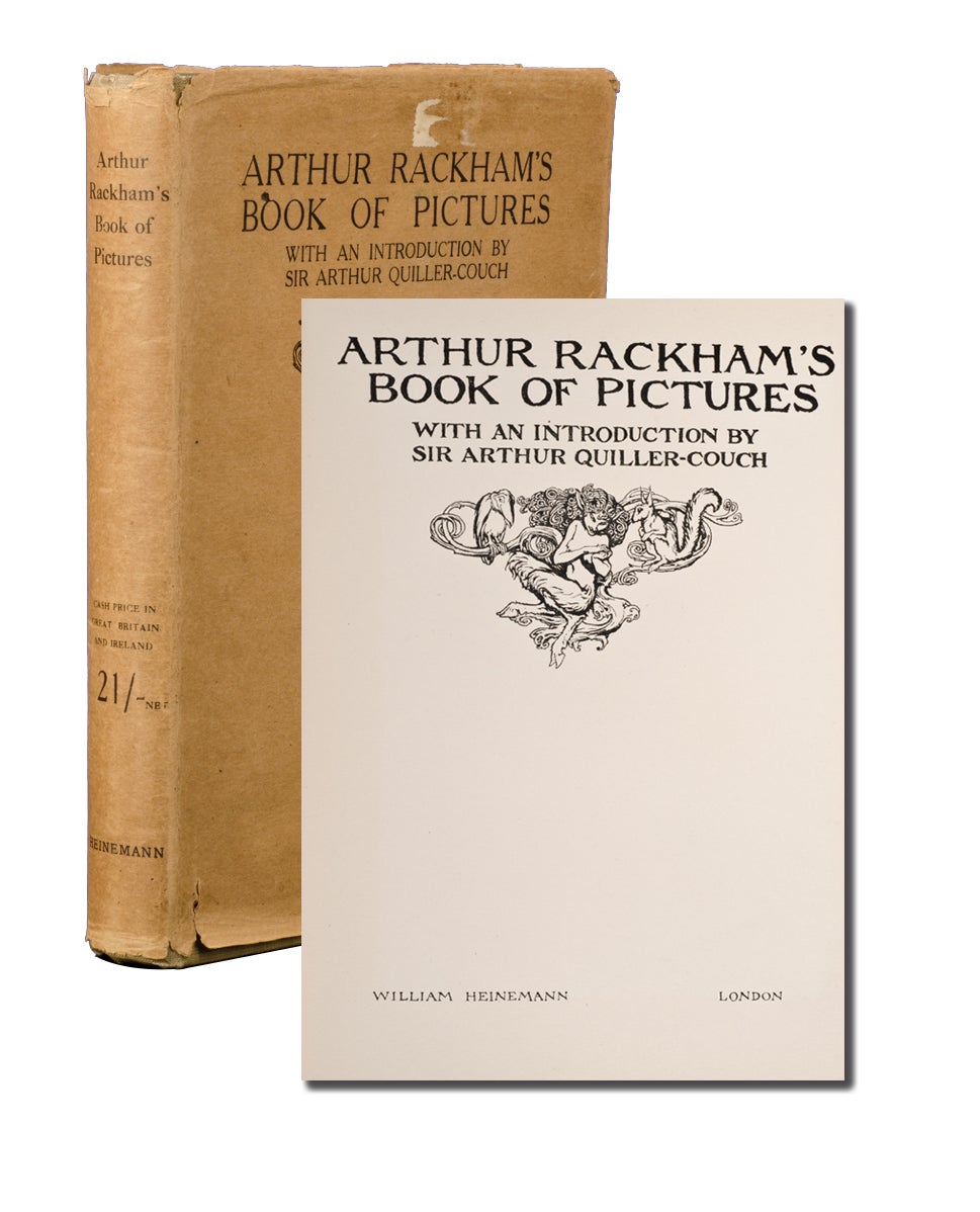 (Item #3740) Arthur Rackham's Book of Pictures. Arthur Rackham, Sir Arthur Quiller-Couch.
