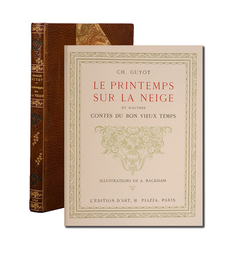 Item #3742) Le Printemps Sur La Neige et d'Autres Contes du Bon Vieux Temps. Arthur Rackham, Ch...
