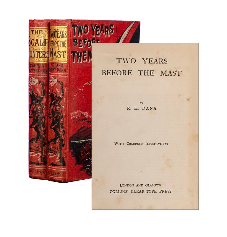 Item #3756) Two Years Before The Mast. Arthur Rackham, Richard Henry Dana