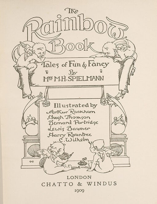 The Rainbow Book. Tales of Fun & Fancy by Mrs. M.H. Spielmann
