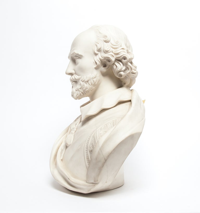 Parian Bust of Shakespeare