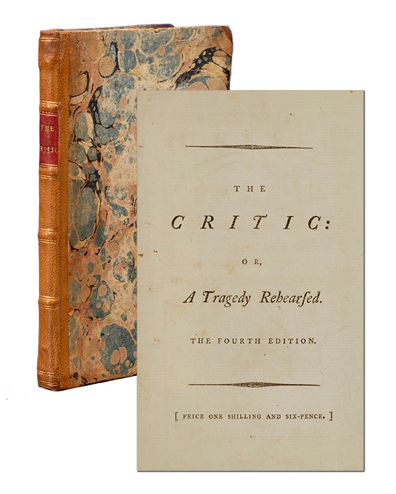 Item #3783) The Critic, Or a Tragedy Rehearsed... [bound with] The Cunning-Man, A Musical...