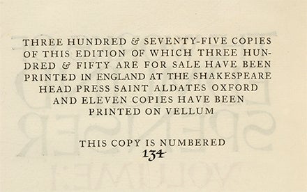 The Works of Edmund Spenser (in 8 vols.)