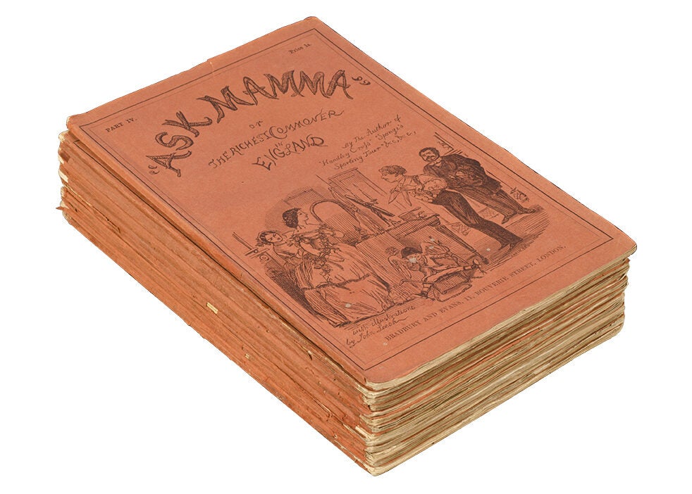 (Item #3789) Ask Mamma: or, the Richest Commoner in England (in parts). Robert Smith. John Leech Surtees.