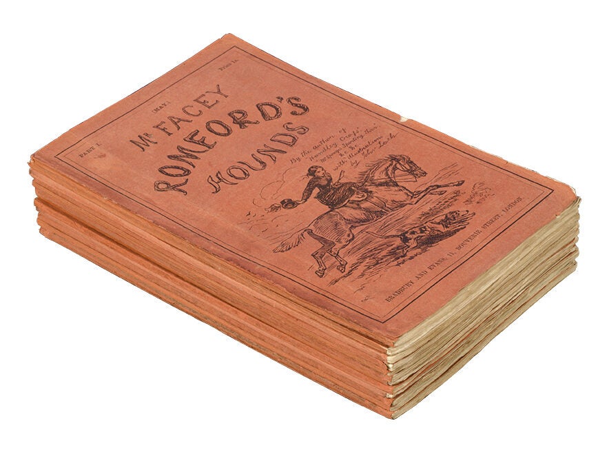 (Item #3790) Mr. Facey Romford's Hounds (in parts). Robert Smith. John Leech Surtees, Hablot K. Brown, illustrators.