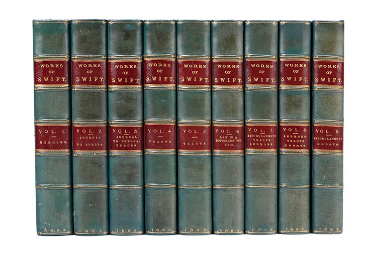 The Works...with Notes and a Life of the Author by Sir Walter Scott (in 19 vols.)