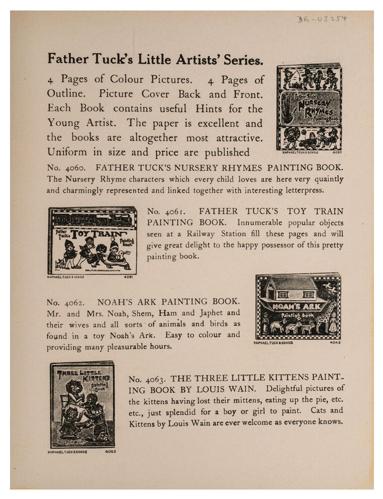 Three Little Kittens Painting Book
