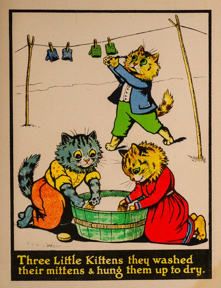 Three Little Kittens Painting Book