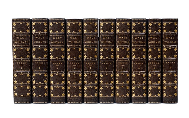 The Complete Writings (in 10 vols. Walt Whitman.