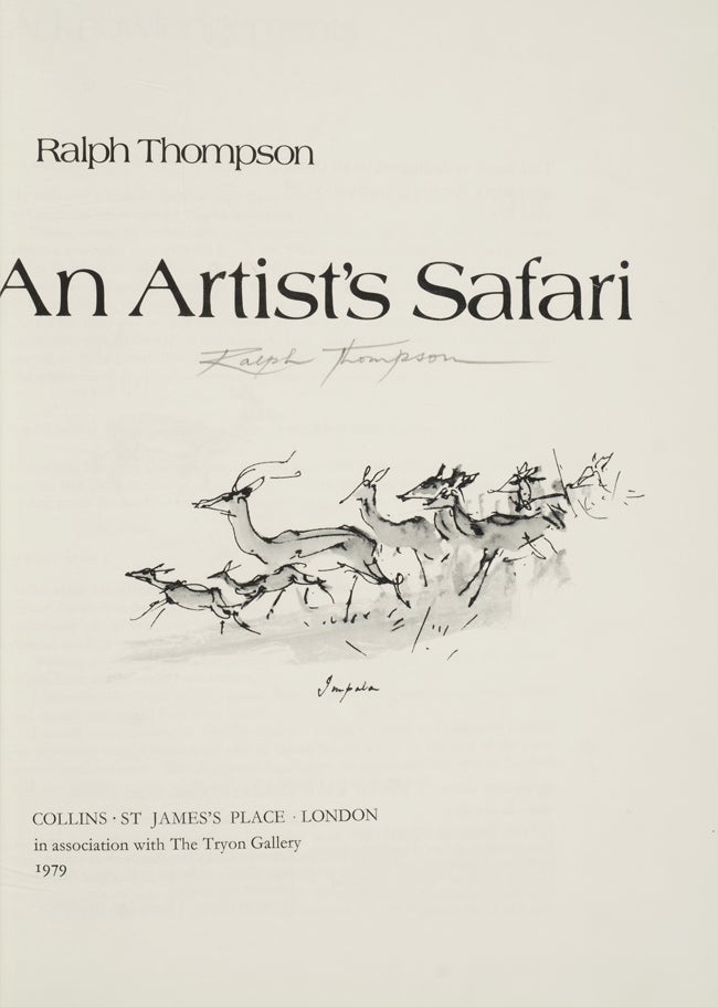 An Artist's Safari